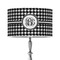 Houndstooth 12" Drum Lamp Shade - Poly-film (Personalized)