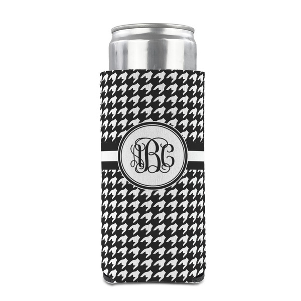 Houndstooth 12oz Tall Can Sleeve - FRONT (on can)