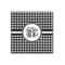 Houndstooth Wood Print - 12x12 (Personalized)