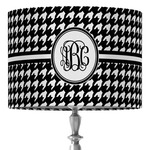 Houndstooth 16" Drum Lamp Shade - Fabric (Personalized)