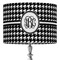 Houndstooth 16" Drum Lamp Shade - Fabric (Personalized)