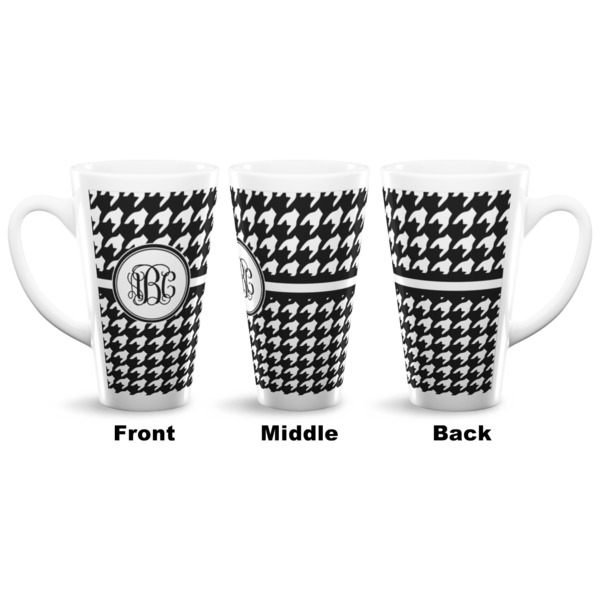 Houndstooth 16 Oz Latte Mug - Approval