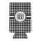 Houndstooth 16oz Can Sleeve - FRONT (flat)