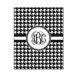 Houndstooth Wood Print - 16x20 (Personalized)