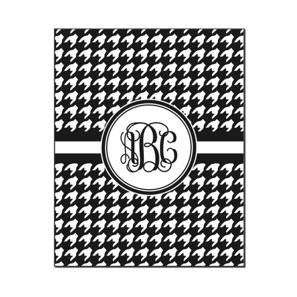 Custom Houndstooth Wood Print - 16x20 (Personalized)