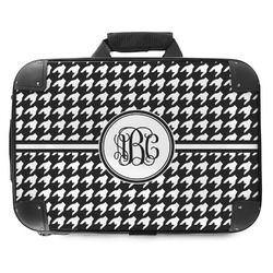 Houndstooth Hard Shell Briefcase - 18" (Personalized)
