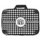 Houndstooth 18" Laptop Briefcase - FRONT
