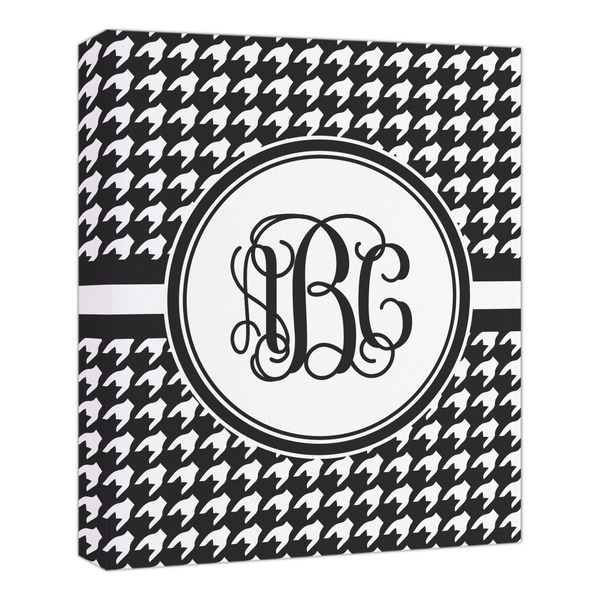 Custom Houndstooth Canvas Print - 20x24 (Personalized)
