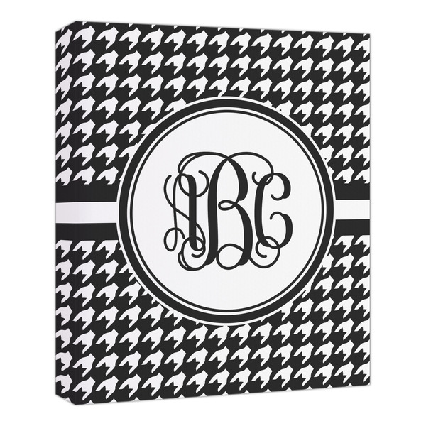 Custom Houndstooth Canvas Print - 20x24 (Personalized)