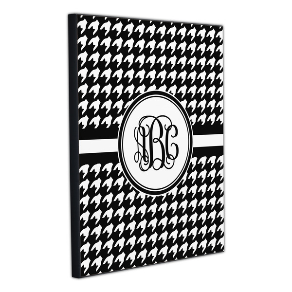Houndstooth 20x24 Wood Print - Angle View