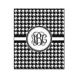 Houndstooth Wood Print - 20x24 (Personalized)