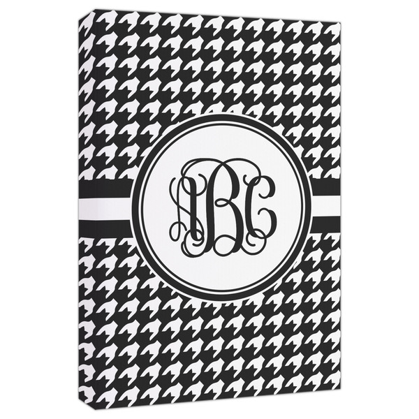 Custom Houndstooth Canvas Print - 20x30 (Personalized)