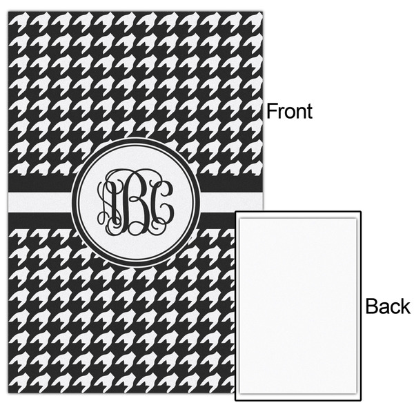 Houndstooth 20x30 - Matte Poster - Front & Back