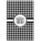 Houndstooth Wood Print - 20x30 (Personalized)