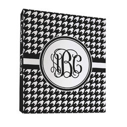 Houndstooth 3 Ring Binder - Full Wrap - 1" (Personalized)