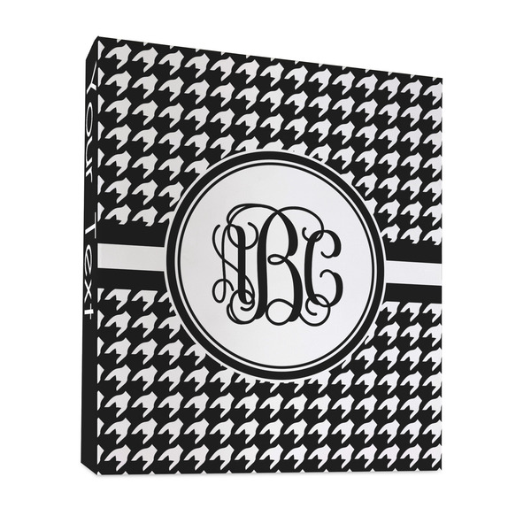 Houndstooth 3 Ring Binders - Full Wrap - 1" - FRONT