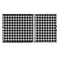 Houndstooth 3 Ring Binders - Full Wrap - 1" - OPEN INSIDE