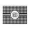 Houndstooth 5' x 7' Patio Rug (Personalized)