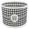Houndstooth 8" Drum Lampshade - ANGLE Poly-Film