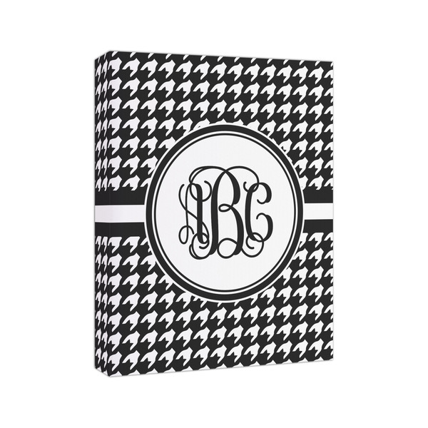 Houndstooth 8x10 - Canvas Print - Angled View