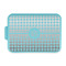 Houndstooth Aluminum Baking Pan with Teal Lid (Personalized)