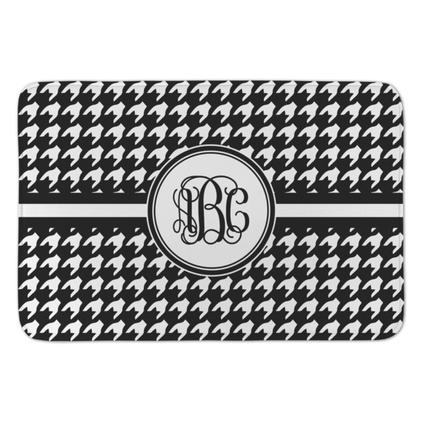 Custom Houndstooth Anti-Fatigue Kitchen Mat (Personalized)