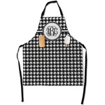 Houndstooth Apron With Pockets w/ Monogram