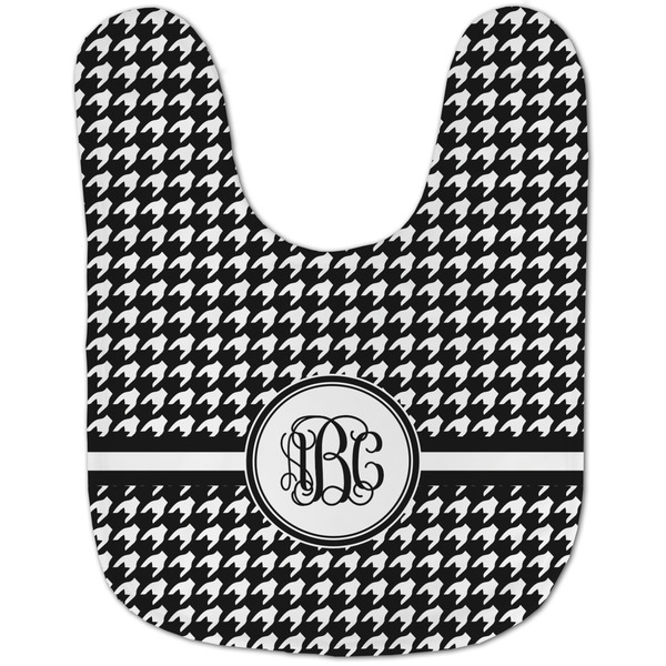 Houndstooth Baby Bib - AFT flat