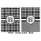 Houndstooth Baby Blanket (Double Sided - Printed Front and Back)