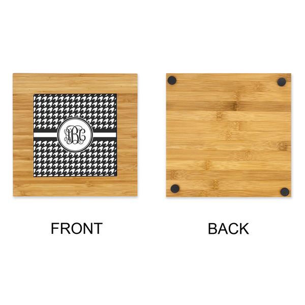 Houndstooth Bamboo Trivet with 6" Tile - APPROVAL