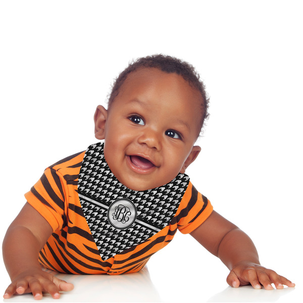Houndstooth Bandana Bib - (Lifestyle 1 boy)