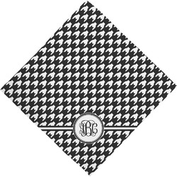 Houndstooth Dog Bandana Scarf w/ Monogram