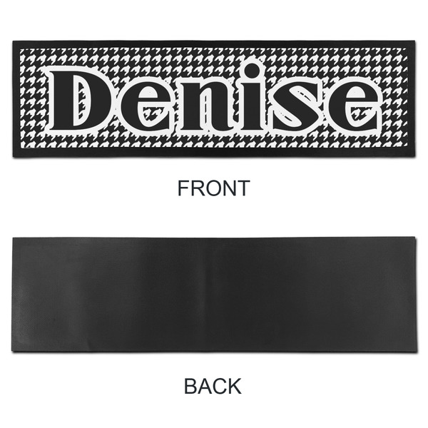 Houndstooth Bar Mat - Large - APPROVAL