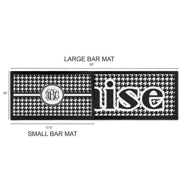 Houndstooth Bar Mats - Sizing Chart