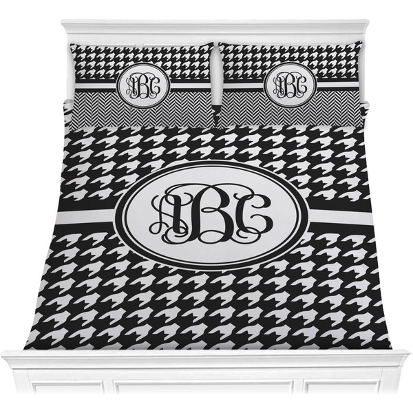 Custom Houndstooth Comforters (Personalized)