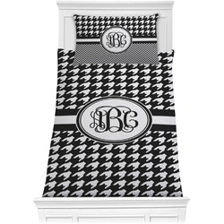 Houndstooth Comforter Set - Twin (Personalized)