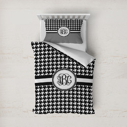 Houndstooth Duvet Cover Set - Twin (Personalized)