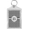 Houndstooth Bling Keychain (Personalized)