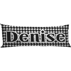 Houndstooth Body Pillow Case (Personalized)