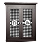 Houndstooth Cabinet Decal - Custom Size (Personalized)