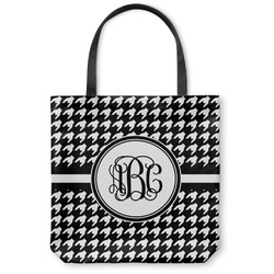 Houndstooth Canvas Tote Bag - Medium - 16"x16" (Personalized)