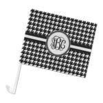 Houndstooth Car Flag - Large (Personalized)
