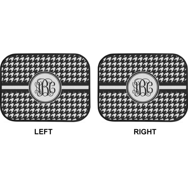 Houndstooth Car Floor Mats (Back Seat) (Approval)