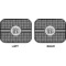 Houndstooth Car Floor Mats (Back Seat) (Approval)
