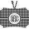 Houndstooth Car Ornament - Berlin (Front)