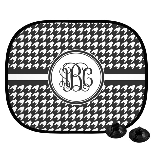 Custom Houndstooth Car Side Window Sun Shade (Personalized)
