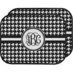 Houndstooth Car Floor Mats (Back Seat) (Personalized)