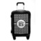 Houndstooth Carry On Hard Shell Suitcase - Front
