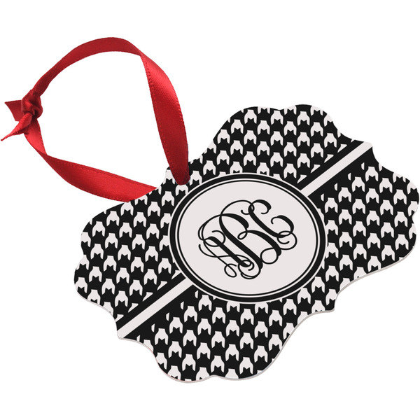 Houndstooth Christmas Ornament