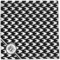 Houndstooth Cloth Napkins - Personalized Dinner (Full Open)